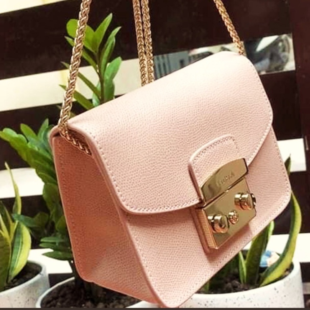 FURLA Metropolis Leather Crossbody Bag